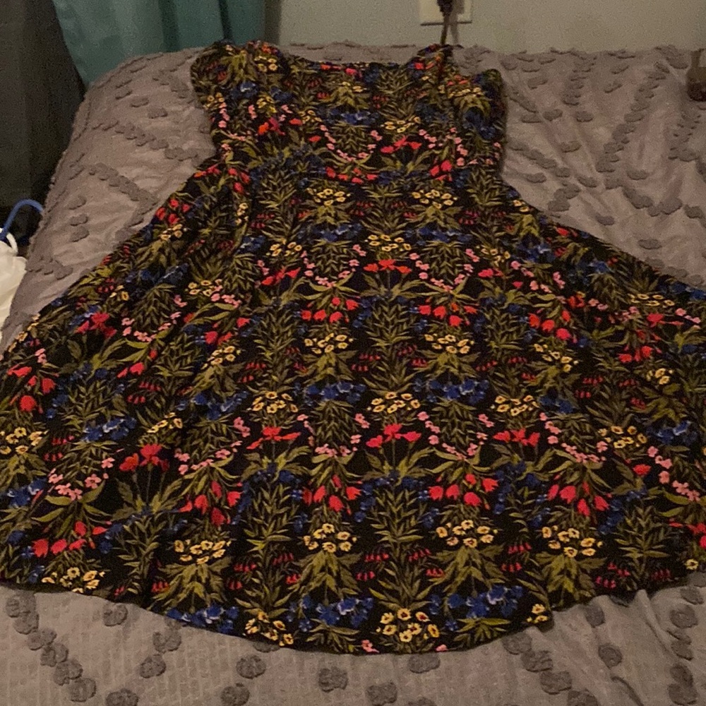 Summer spaghetti strap dress.
